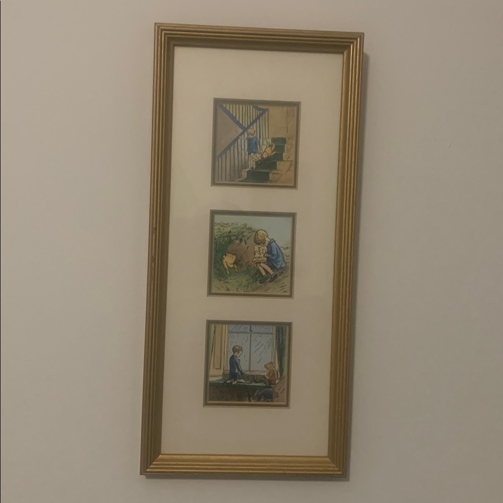 Framed Winnie the Pooh